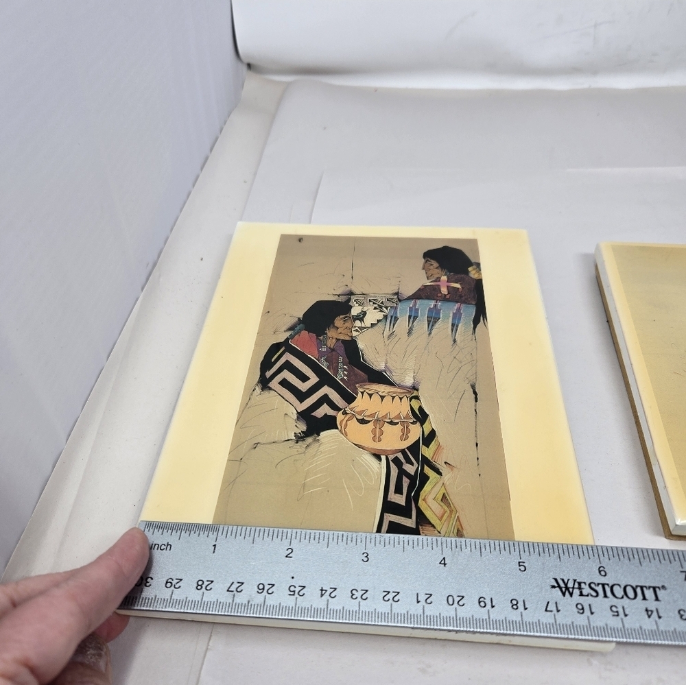Amado Pena Designs Of The Southwest Art Tiles Hang On Wall Sit On Table Or Desk - Picture 13 of 16